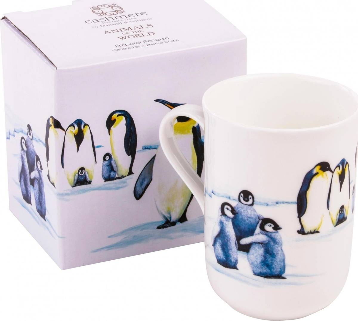 Maxwell & Williams Animals of the worl Hrnek 300 ml, Tučňák, d