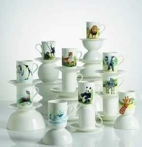 Maxwell & Williams Animals of the world Hrnek 300 ml, Žirafa