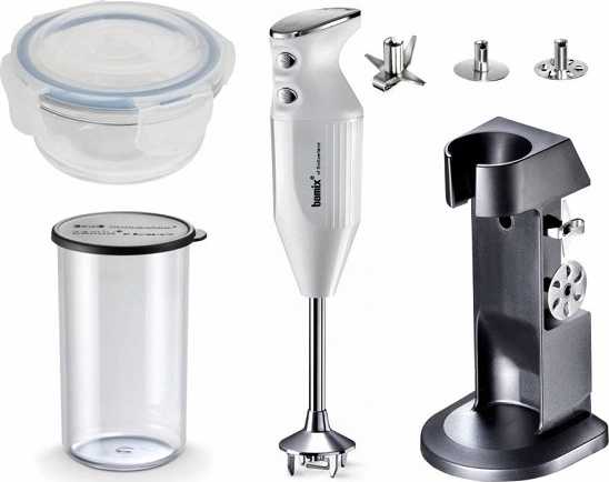 Bamix Baby Line Tyčový mixér, , bílý