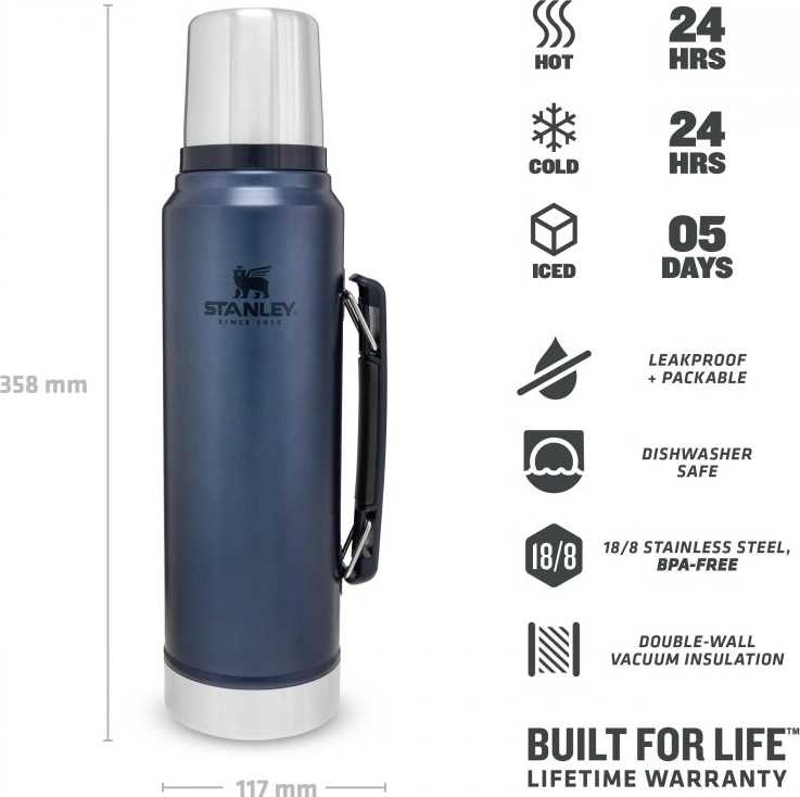 Stanley Classic series Termoska 1 l the legendary Nightfall CLASSIC