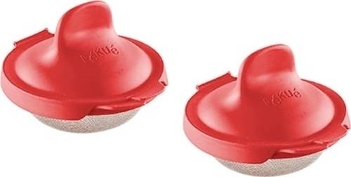 Lékué Tvořítko na ztracené vejce, 2 ks, červená