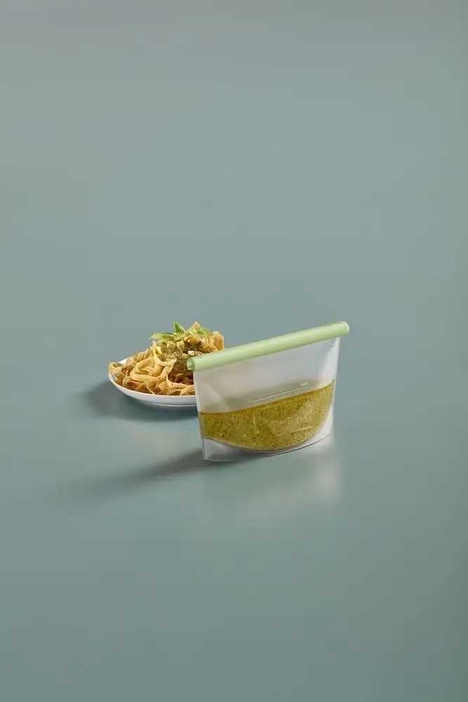 Lékué Silikonový sáček na potraviny, 500 ml, průhledný