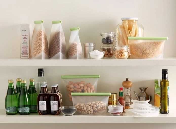 Lékué Silikonový sáček na potraviny, 1 500 ml, průhledný