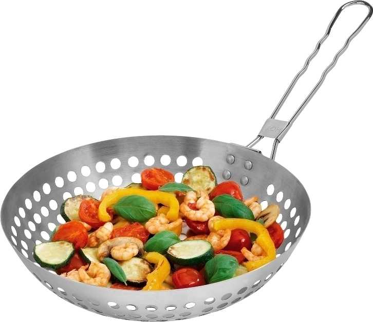Leopold Vienna Wok na gril nerezový