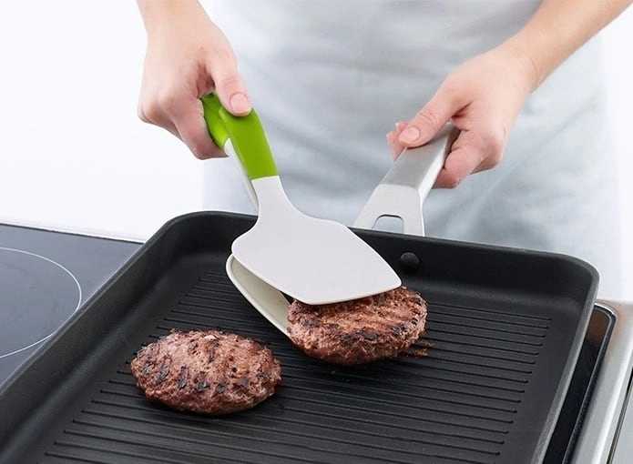 Lékué Multifunkční obracečka 3 v 1, zelená