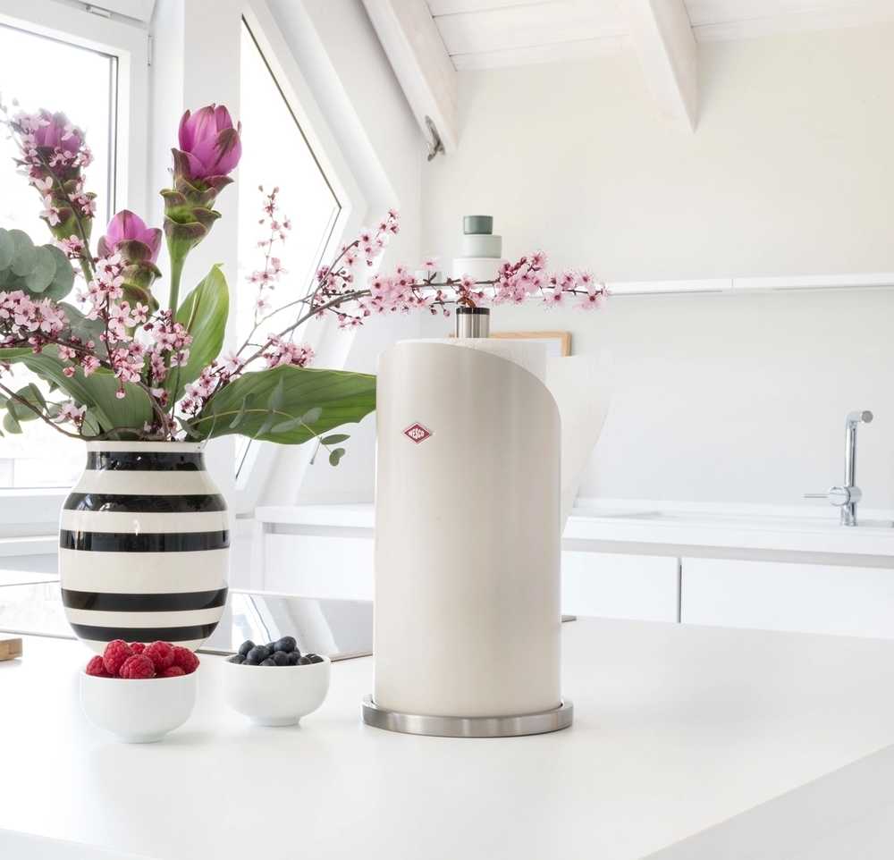 Wesco Držák na papírové ubrousky 15,5 cm, černý matný