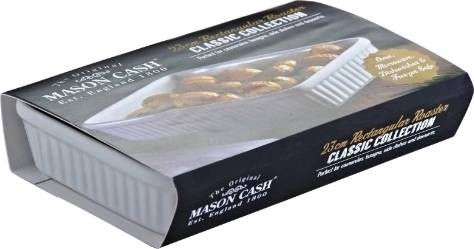 Mason Cash Classic Collection Zapékací mísa obdélníková , 23 x 14 cm, bílá