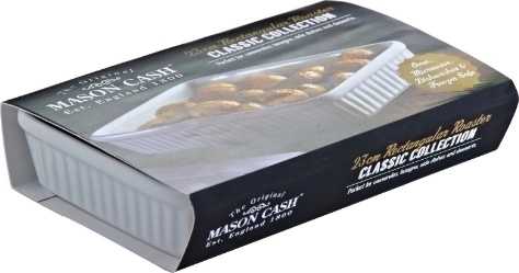 Mason Cash Classic Collection Zapékací mísa obdélníková , 23 x 14 cm, bílá