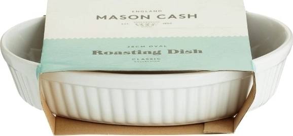 Mason Cash Classic Collection Zapékací mísa oválná , 28 x 19 cm, bílá