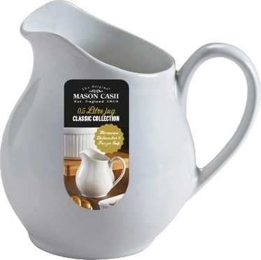 Mason Cash Classic Collection Džbánek , 0.5 l, bílá
