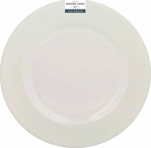 Mason Cash Linear Collection Jídelní talíř , 27 cm, bílý