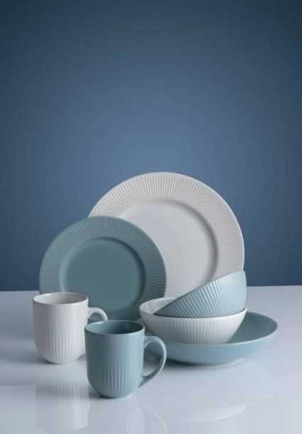 Mason Cash Linear Collection Hrnek , 300 ml, modrošedý