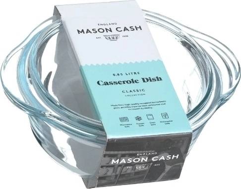 Mason Cash Oven to Tableware Skleněný pekáč s poklicí , 1 l