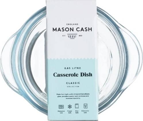 Mason Cash Oven to Tableware Skleněný pekáč s poklicí , 1 l