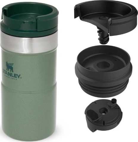 Stanley NeverLeak™ Termohrnek Classic , 250 ml, Hammertone Green