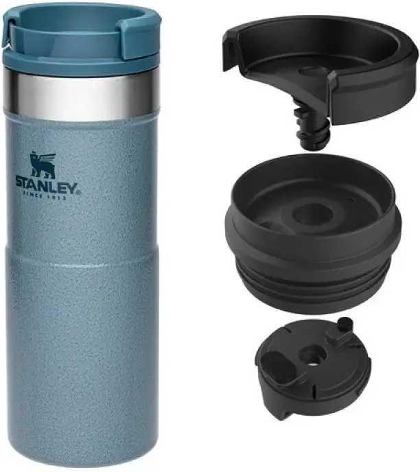 Stanley NeverLeak™ Termohrnek Classic , 350 ml, Hammertone Ice