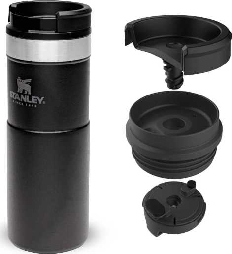 Stanley NeverLeak™ Termohrnek Classic , 470 ml, Matte Black