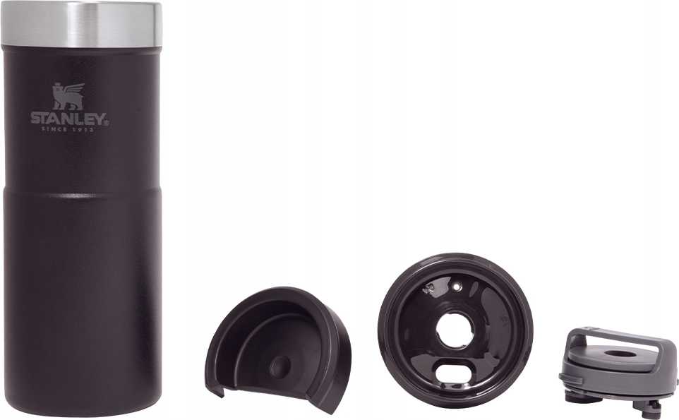 Stanley NeverLeak™ Termohrnek Classic , 470 ml, Matte Black