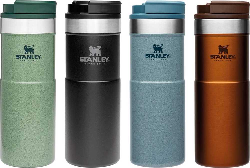 Stanley NeverLeak™ Termohrnek Classic , 470 ml, Hammertone Green