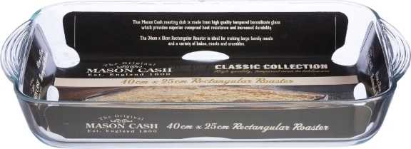 Mason Cash Oven to Tableware Skleněná zapékací mísa obdélníková , 40 x 25 cm
