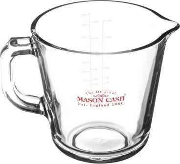 Mason Cash Classic Collection Skleněná odměrka s nálevkou, 0.5 l