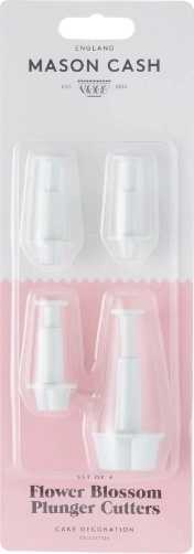 Mason Cash Floral Cutters Sada pístových vykrajovátek mini kvítků , 4 ks