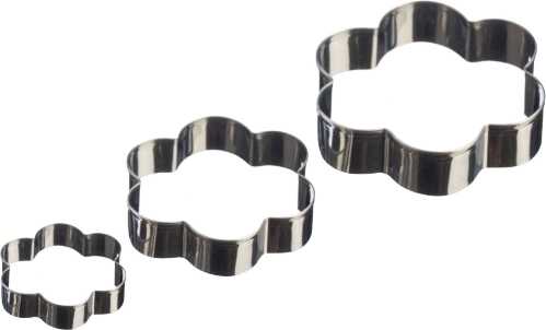 Mason Cash Cake Covering & Decorating Sada 3 ks vykrajovátek , kytičky