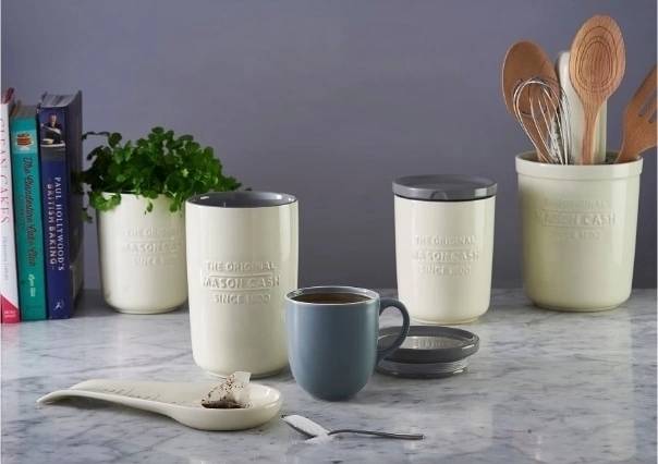 Mason Cash Innovative Kitchen Dóza na potraviny , 1 l, bílá