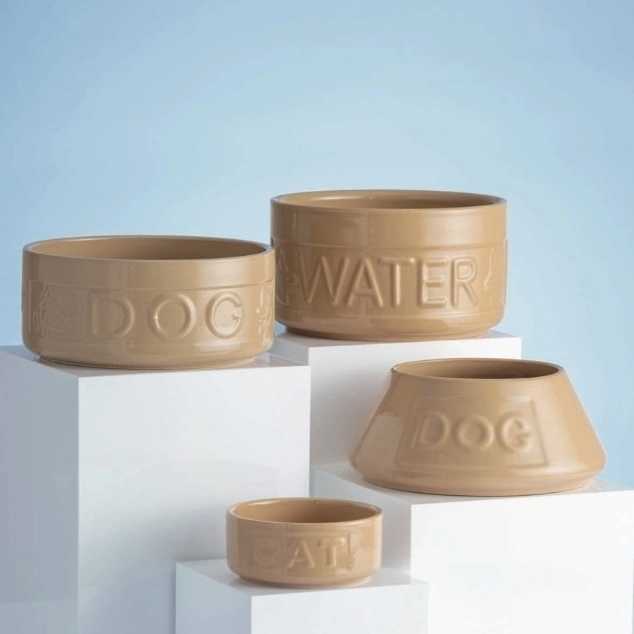 Mason Cash Pet Cane Cat Miska pro kočky s nápisem Ø 13 cm , světle hnědá