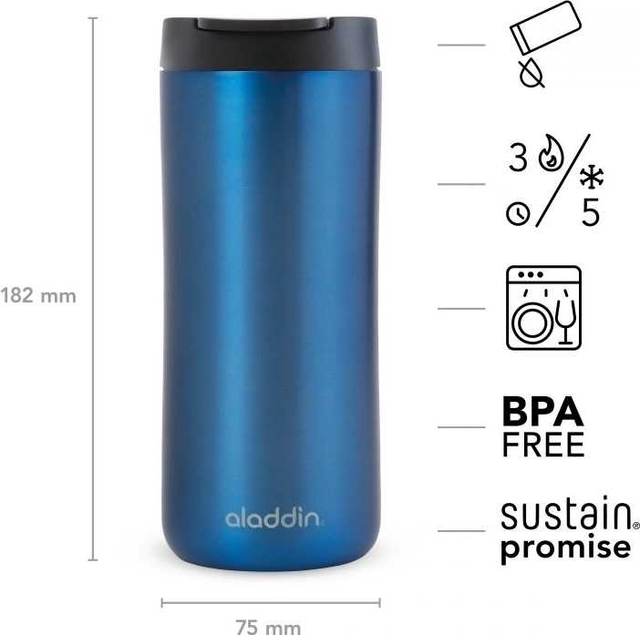 Aladdin Leak-Lock™ Thermavac™ Vakuový termohrnek Leak-Lock Thermavac™ 350 ml, modrý