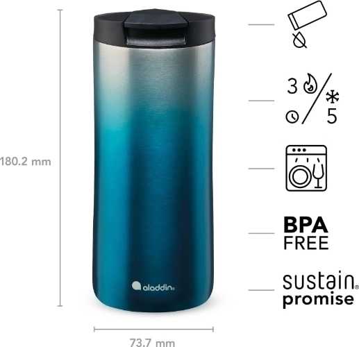 Aladdin Urban Thermavac™ Vakuový termohrnek , 350 ml, Gradient Blue