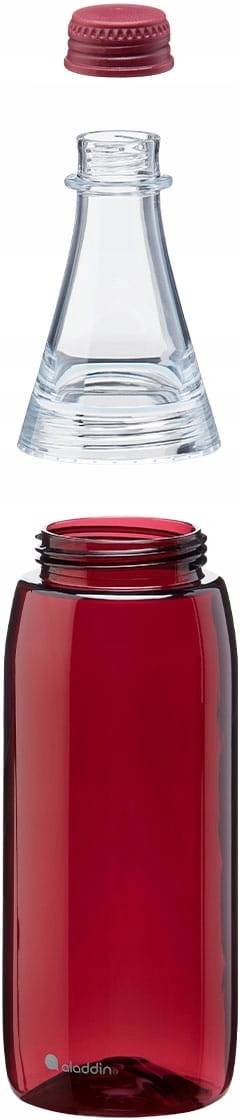 Aladdin Fresco Twist & Go Plastová láhev , 700 ml, vínově červená