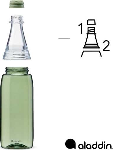 Aladdin Fresco Twist & Go Plastová láhev , 700 ml, šalvějová