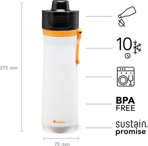 Aladdin Sports Thermavac™ Nerezová vakuová láhev  600 ml, Stone White Gradient