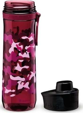 Aladdin Sports Tracker Láhev na vodu  800 ml, Burgundy Camo potisk