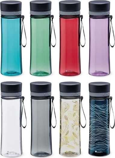 Aladdin Aveo Láhev na vodu, 600 ml, Deep Navy Print