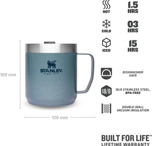 Stanley Camp mug Hrneček , 350 ml, Hammertone Lake