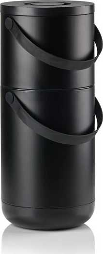 Zone Denmark Kuchyňský koš na bio odpad 22+12l Circular Black