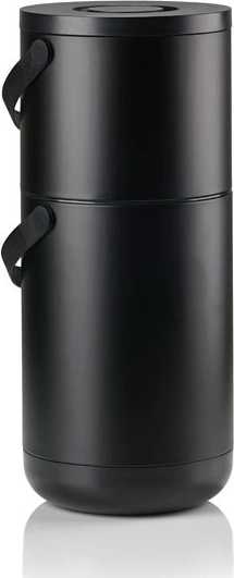 Zone Denmark Kuchyňský koš na bio odpad 22+12l Circular Black