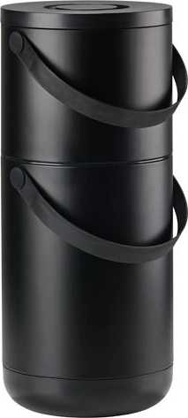 Zone Denmark Kuchyňský koš na bio odpad 22+12l Circular Black