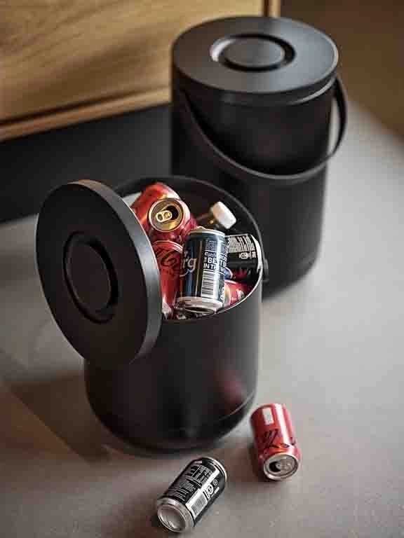 Zone Denmark Kuchyňský koš na bio odpad 22l Circular Black