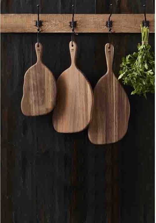 Holm Prkénko na krájení 35.2x18.2x1.5 cm Akáciové dřevo