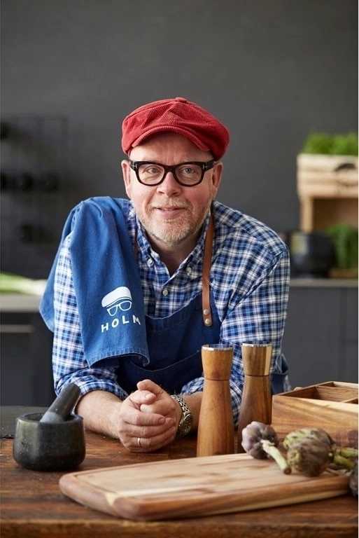 Holm Sada mlýnků na sůl & pepř 20.5 cm Akáciové dřevo