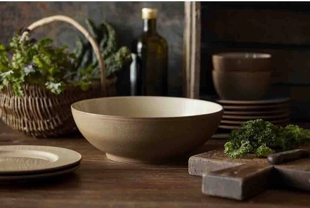 Bitz Mísa na salát 24 cm Wood/Sand