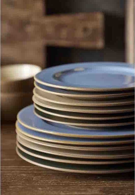 Bitz Dezertní talíř 22 cm Wood/Ocean