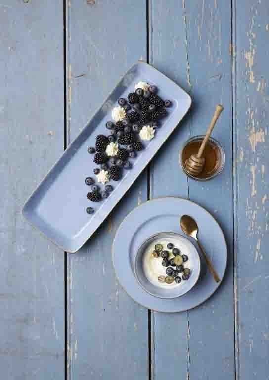 Bitz Dezertní talíř 22 cm Wood/Ocean