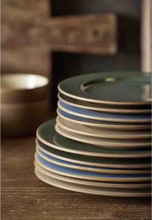 Bitz Dezertní talíř 22 cm Wood/Ocean