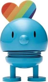 Hoptimist Figurka s duhou s tyrkysová