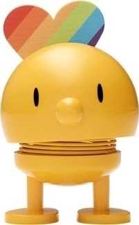 Hoptimist Figurka s duhou s žlutá