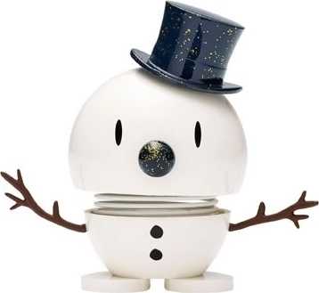 Hoptimist Sněhulák s bílý